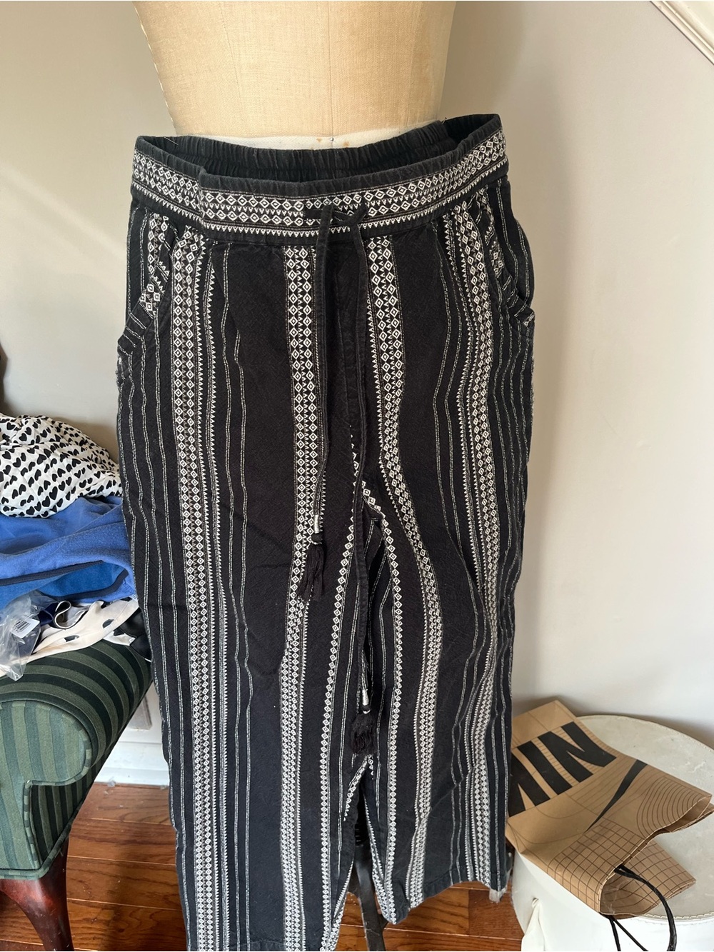 Anthropologie beach yoga boho pants large